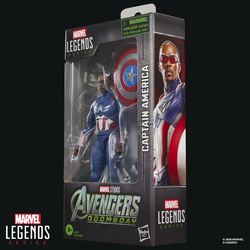 Captain America – Avengers: Doomsday Marvel Legends Actionfigur, 15 cm – Produktansicht 4