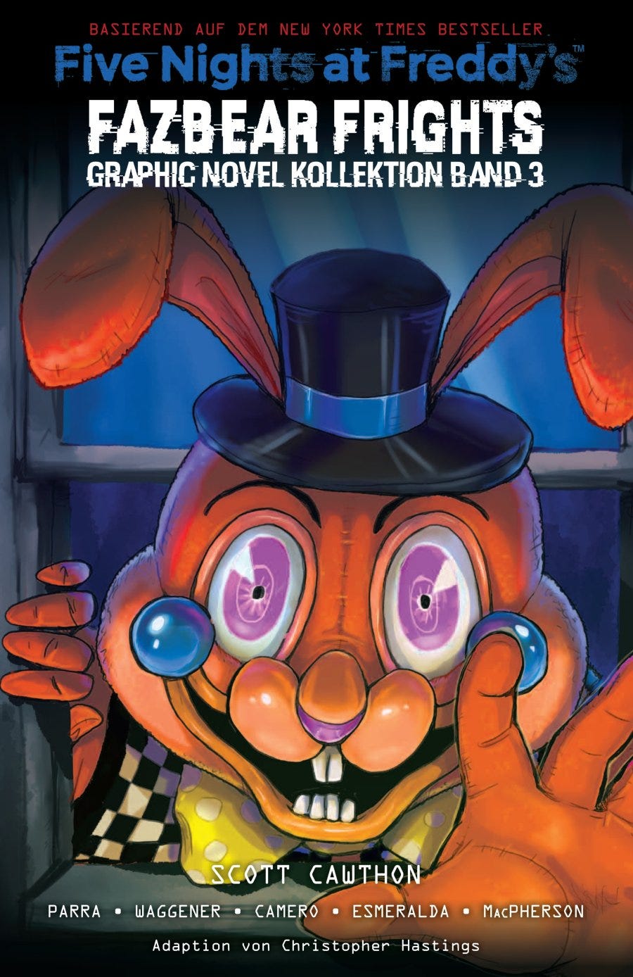 Five Nights at Freddy’s: Fazbear Frights 3 – Graphic Novel – Originalcover der deutschen Softcover-Ausgabe